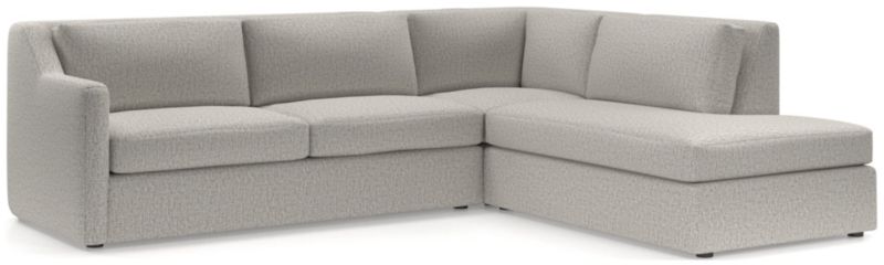 Notch 3-Piece Right-Arm Bumper Sectional Sofa - image 0 of 4