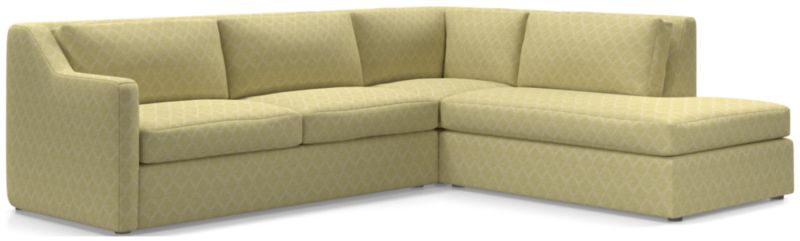 Notch 3-Piece Right-Arm Bumper Sectional Sofa - image 0 of 4