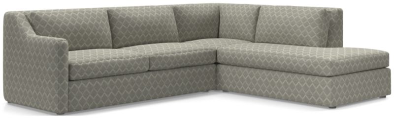 Notch 3-Piece Right-Arm Bumper Sectional Sofa - image 0 of 4