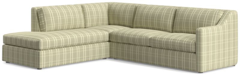 Notch 3-Piece Left-Arm Bumper Sectional Sofa - image 0 of 4