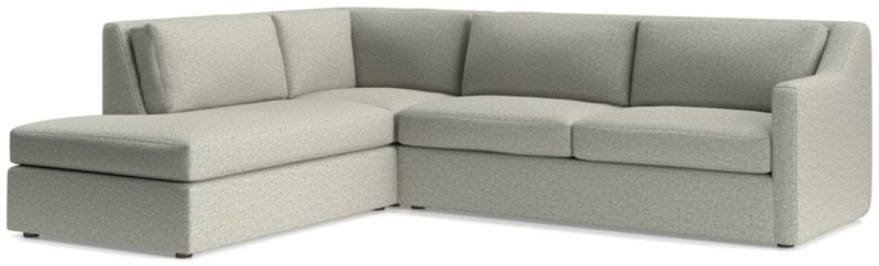 Notch 3-Piece Left-Arm Bumper Sectional Sofa - image 0 of 4