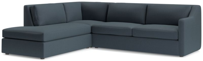 Notch 3-Piece Left-Arm Bumper Sectional Sofa - image 0 of 4