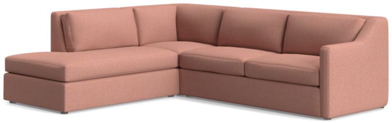 Notch 3-Piece Left-Arm Bumper Sectional Sofa - image 0 of 4