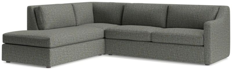 Notch 3-Piece Left-Arm Bumper Sectional Sofa - image 0 of 4