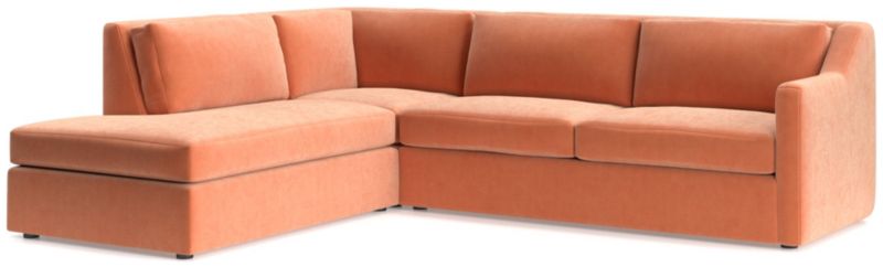 Notch 3-Piece Left-Arm Bumper Sectional Sofa - image 0 of 4