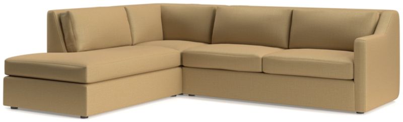 Notch 3-Piece Left-Arm Bumper Sectional Sofa - image 0 of 4