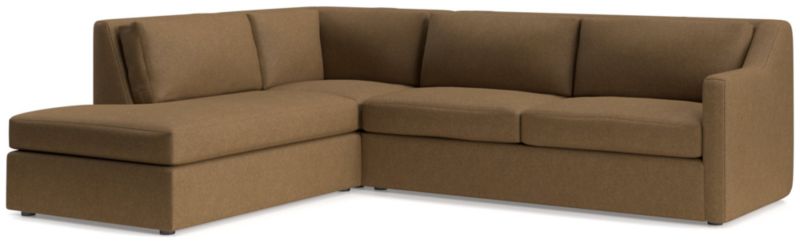 Notch 3-Piece Left-Arm Bumper Sectional Sofa - image 0 of 4