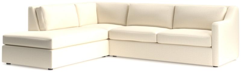 Notch 3-Piece Left-Arm Bumper Sectional Sofa - image 0 of 4