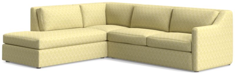 Notch 3-Piece Left-Arm Bumper Sectional Sofa - image 0 of 4