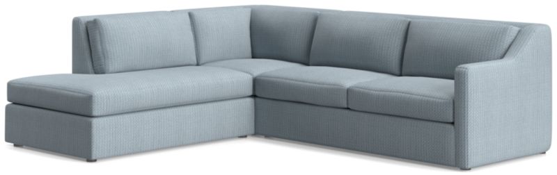 Notch 3-Piece Left-Arm Bumper Sectional Sofa - image 0 of 4