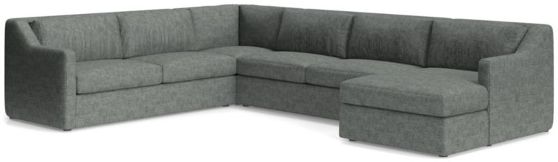 Notch U-Shaped Sectional Sofa - image 0 of 4