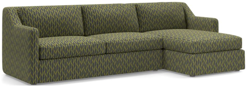 Notch 2-Piece Left-Arm Storage Chaise Sectional Sofa - image 0 of 5