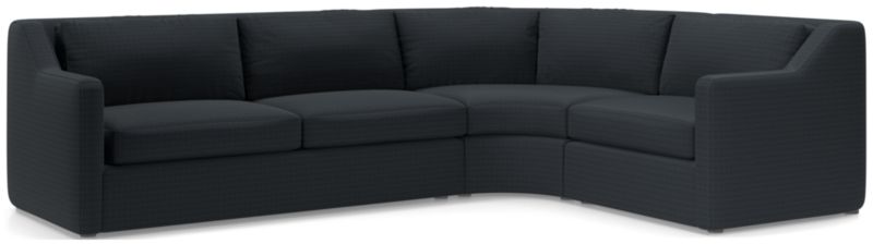 Notch 3-Piece Wedge Sectional Sofa - image 0 of 4