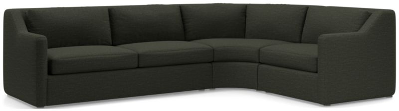 Notch 3-Piece Wedge Sectional Sofa - image 0 of 4