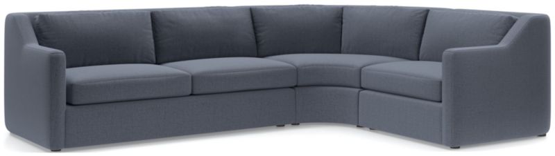 Notch 3-Piece Wedge Sectional Sofa - image 0 of 4