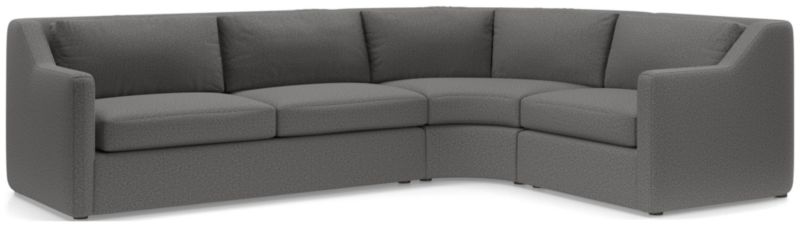 Notch 3-Piece Wedge Sectional Sofa - image 0 of 4