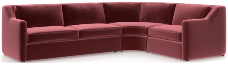 Notch 3-Piece Wedge Sectional Sofa - image 0 of 4