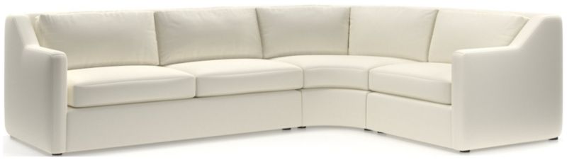 Notch 3-Piece Wedge Sectional Sofa - image 0 of 4