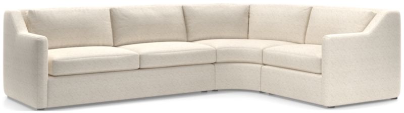 Notch 3-Piece Wedge Sectional Sofa - image 0 of 4