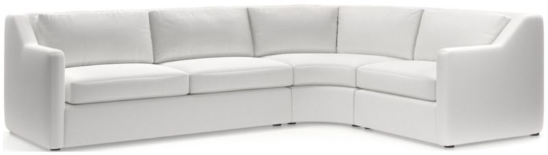 Notch 3-Piece Wedge Sectional Sofa - image 0 of 4