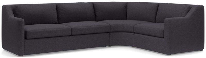 Notch 3-Piece Wedge Sectional Sofa - image 0 of 4