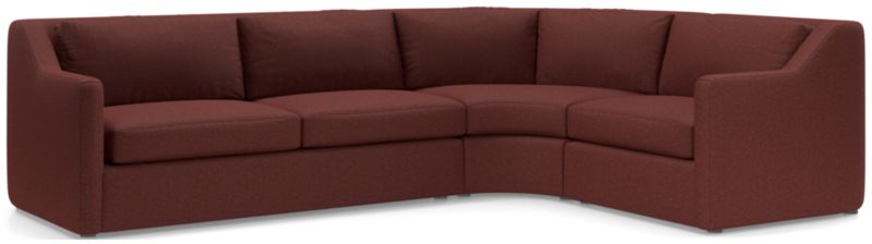 Notch 3-Piece Wedge Sectional Sofa - image 0 of 4