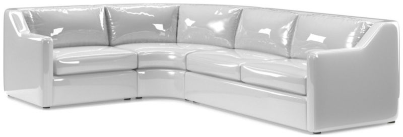 Notch 3-Piece Wedge Sectional Sofa - image 0 of 4