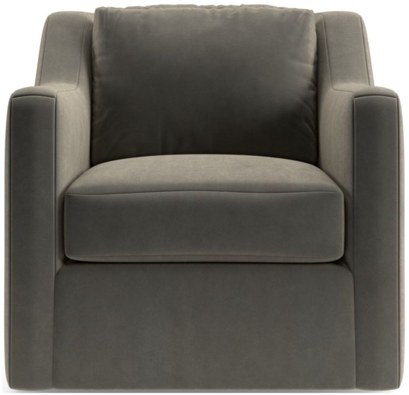 Crate and barrel clearance notch swivel chair
