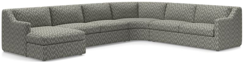 Notch U-Shaped Sectional Sofa - image 0 of 4