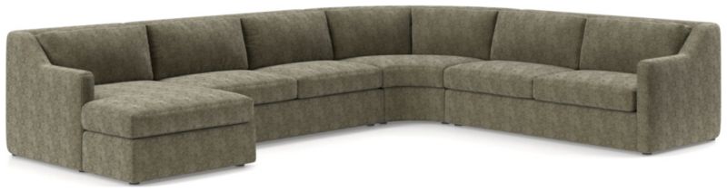 Notch U-Shaped Sectional Sofa - image 0 of 4