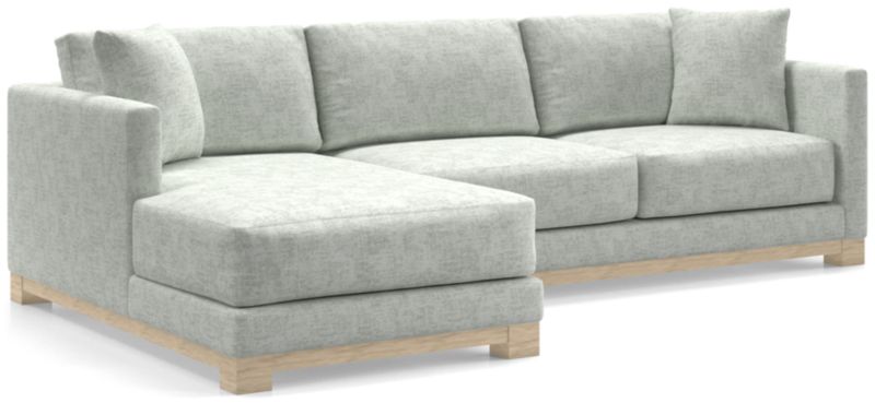 Gather Wood Base 2-Piece Sectional - image 0 of 10