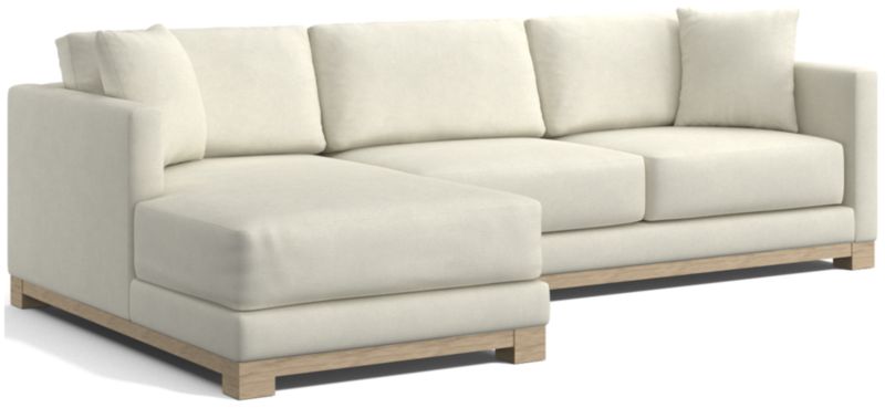 Gather Wood Base 2-Piece Sectional - image 0 of 10