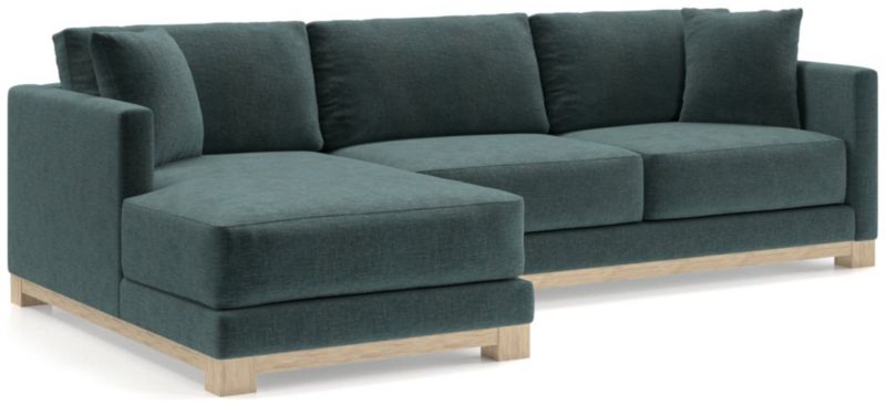 Gather Wood Base 2-Piece Sectional - image 0 of 10