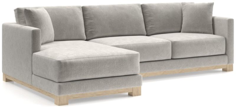 Gather Wood Base 2-Piece Sectional - image 0 of 10