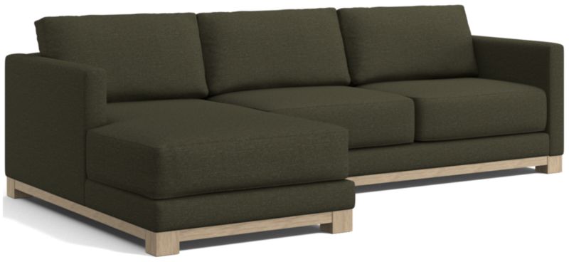 Gather Wood Base 2-Piece Sectional - image 0 of 7