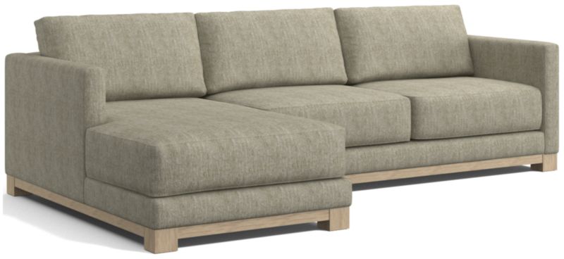 Gather Wood Base 2-Piece Sectional - image 0 of 7