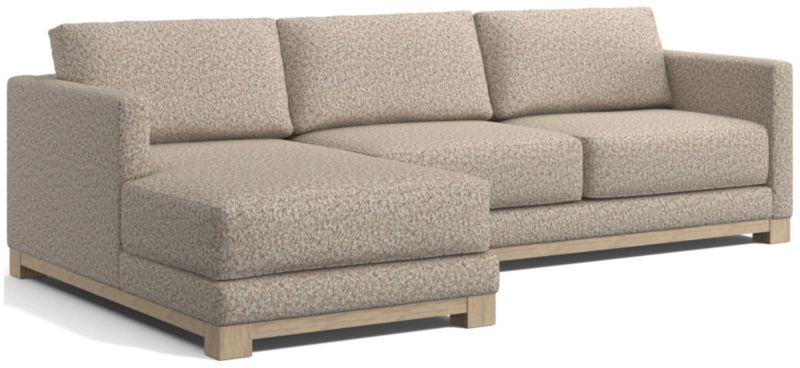 Gather Wood Base 2-Piece Sectional - image 0 of 7