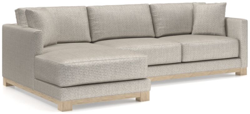 Gather Wood Base 2-Piece Sectional - image 0 of 10