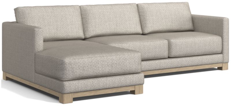 Gather Wood Base 2-Piece Sectional - image 0 of 7