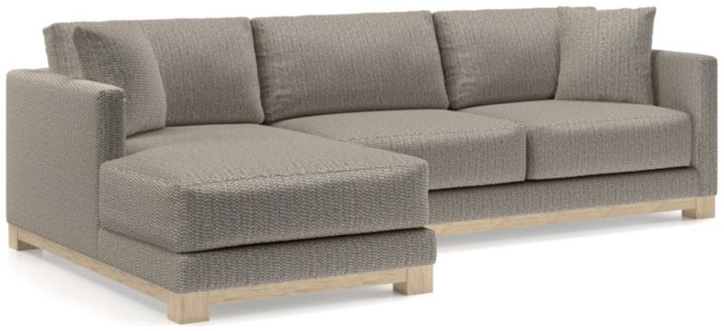 Gather Wood Base 2-Piece Sectional - image 0 of 10