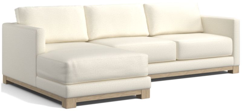 Gather Wood Base 2-Piece Sectional - image 0 of 7