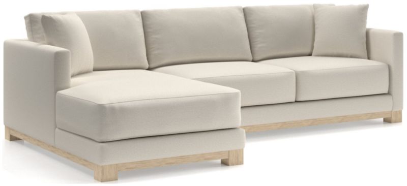 Gather Wood Base 2-Piece Sectional - image 0 of 10