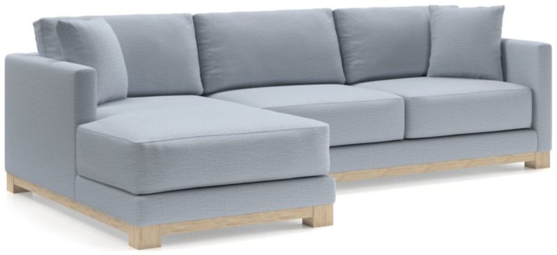 Gather Wood Base 2-Piece Sectional - image 0 of 10