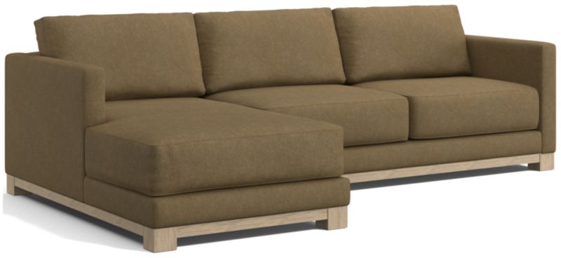 Gather Wood Base 2-Piece Sectional - image 0 of 9