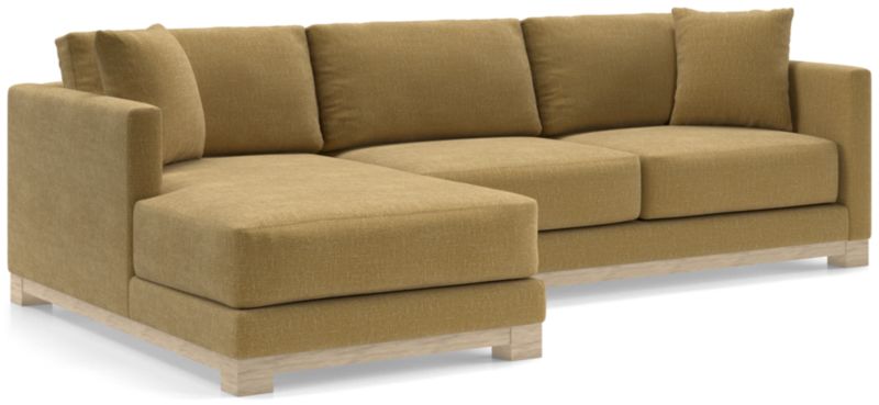 Gather Wood Base 2-Piece Sectional - image 0 of 13