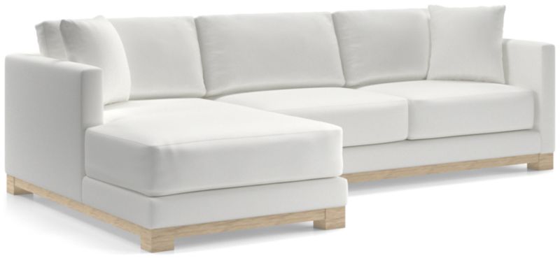 Gather Wood Base 2-Piece Sectional - image 0 of 10