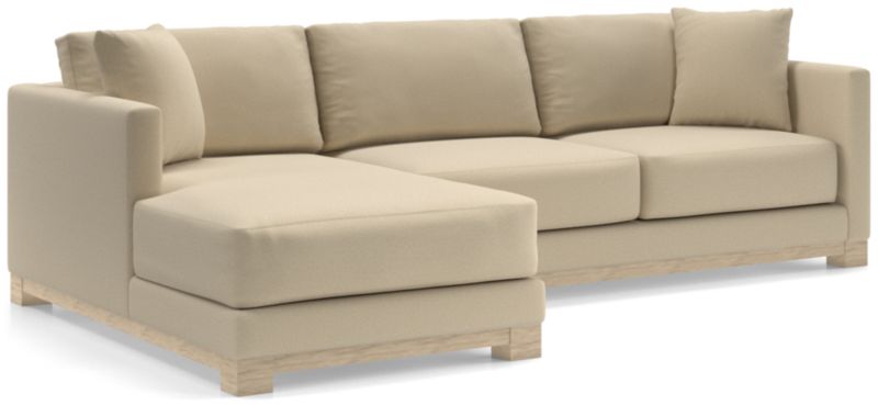 Gather Wood Base 2-Piece Sectional - image 0 of 10