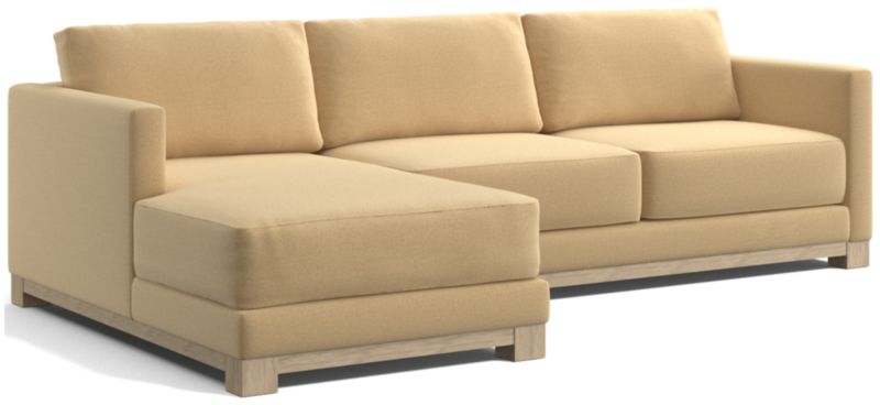 Gather Wood Base 2-Piece Sectional - image 0 of 9