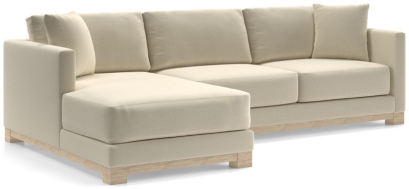 Gather Wood Base 2-Piece Sectional - image 0 of 10