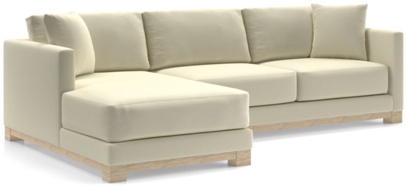 Gather Wood Base 2-Piece Sectional - image 0 of 10